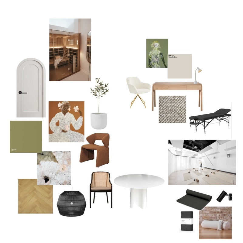 Wellness Studio Mood Board by ashbakewell on Style Sourcebook