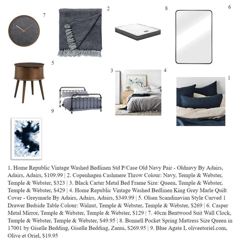 STAGING Mood Board by knock on Style Sourcebook