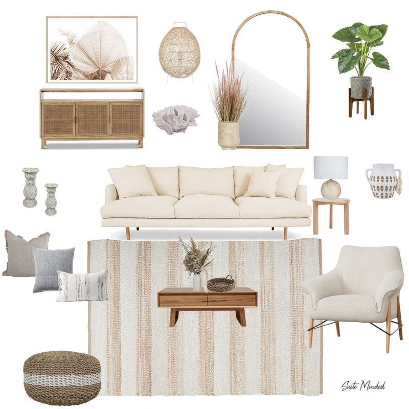 Coastal Living Room Mood Board by Suite.Minded on Style Sourcebook