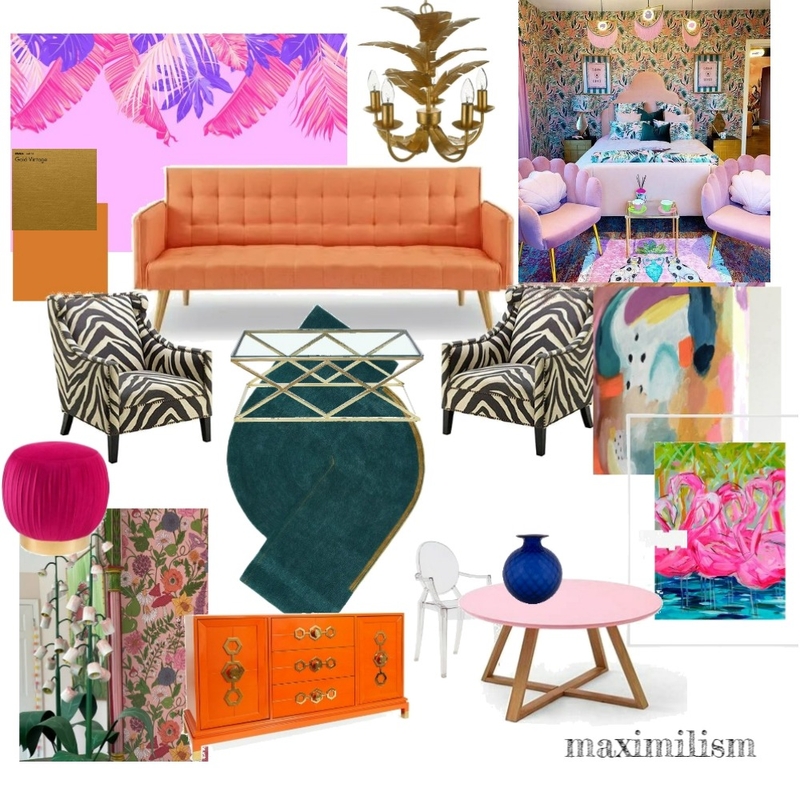 maximalism Mood Board by An earnest design on Style Sourcebook