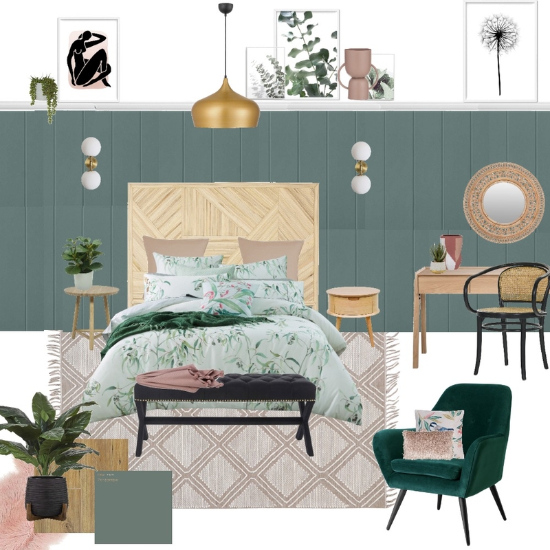 Guest Bedroom Mood Board by Lucey Lane Interiors on Style Sourcebook