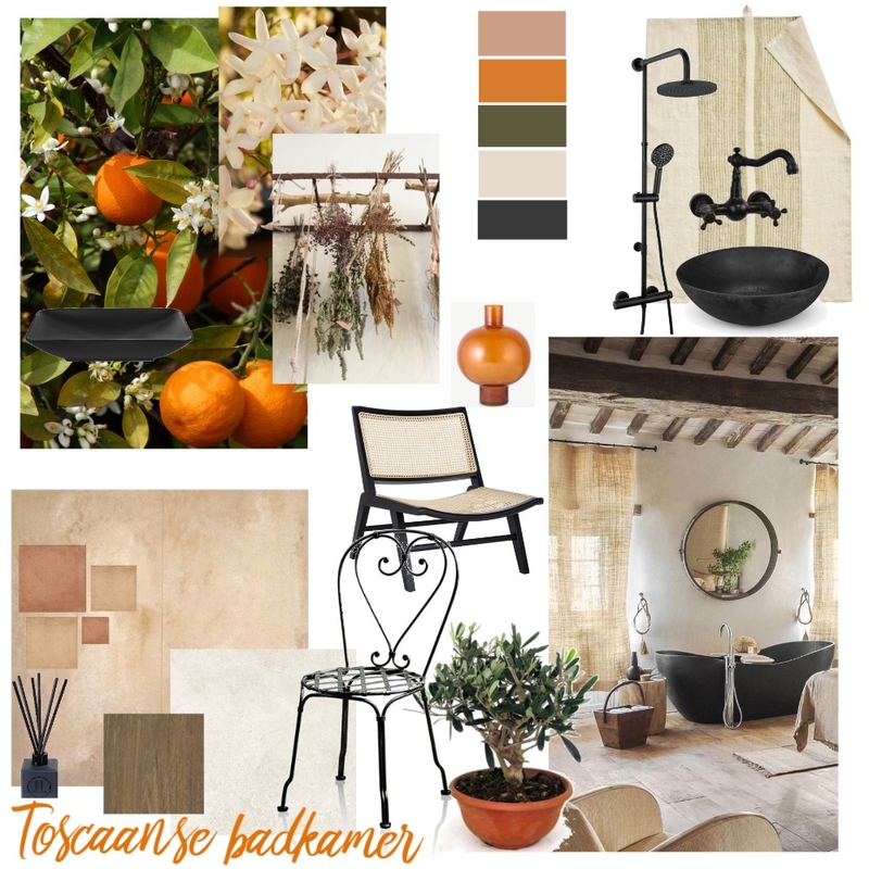 Tuscan Bathroom Mood Board by Jale on Style Sourcebook