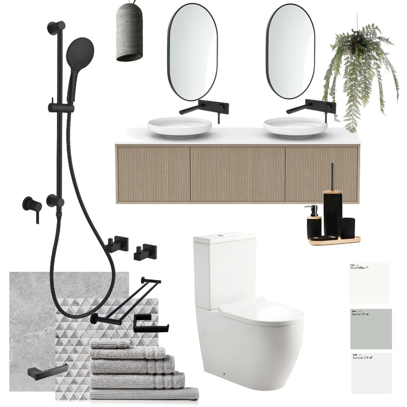 Ensuite Angie & Michal Mood Board by MatchDS on Style Sourcebook
