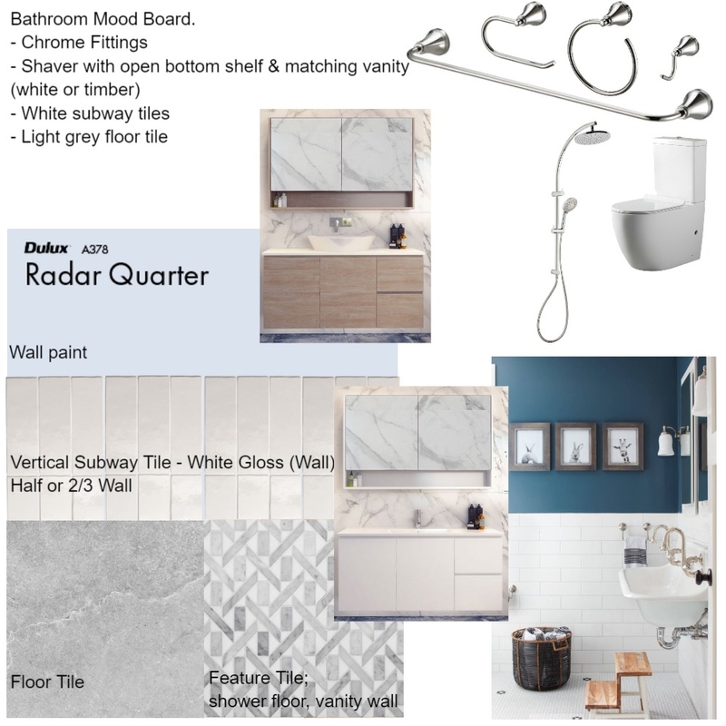 Bathroom Mood board Mood Board by cjwayte on Style Sourcebook