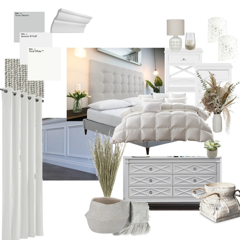 Hampton master bed Mood Board by MatchDS on Style Sourcebook