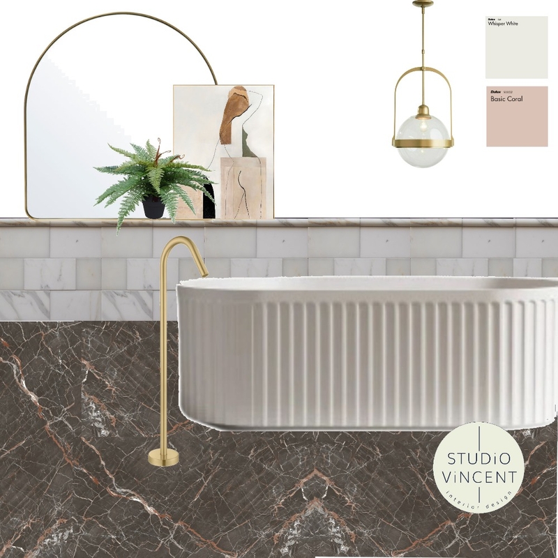 Ensuite of dreams Mood Board by Studio Vincent on Style Sourcebook