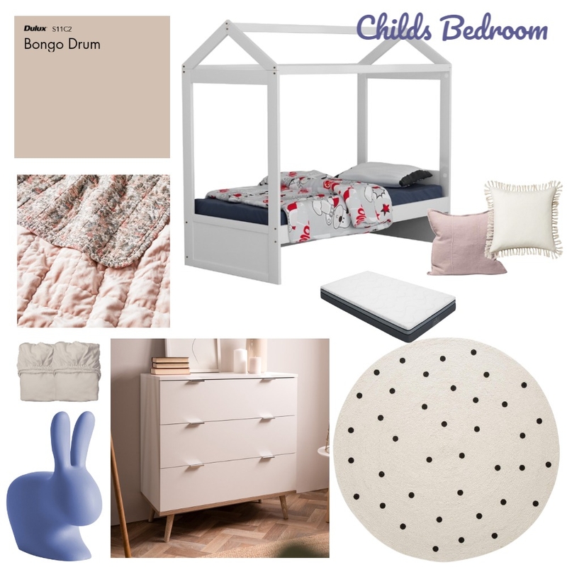 Sketch 2-Childs Bedroom Mood Board by m.McCarthy on Style Sourcebook
