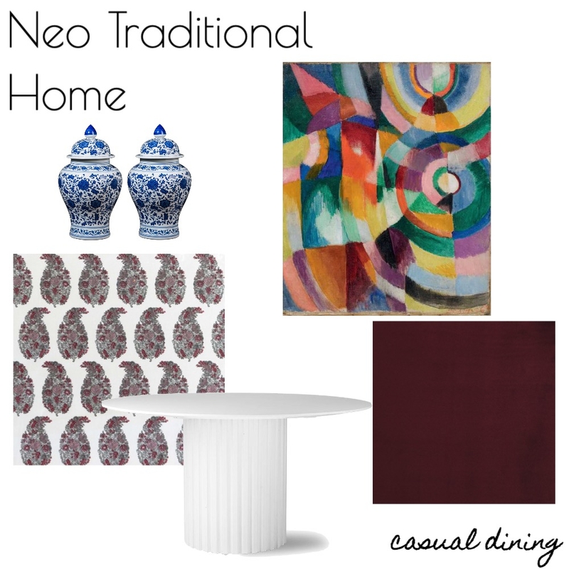 NEO TRAD HOME - Casual Dining Mood Board by RLInteriors on Style Sourcebook