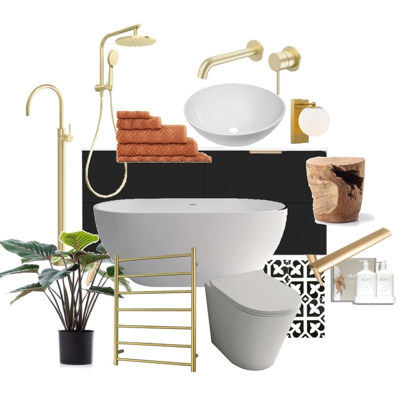 The Block - Omar and Oz's Main Bathroom Mood Board by The Blue Space on Style Sourcebook