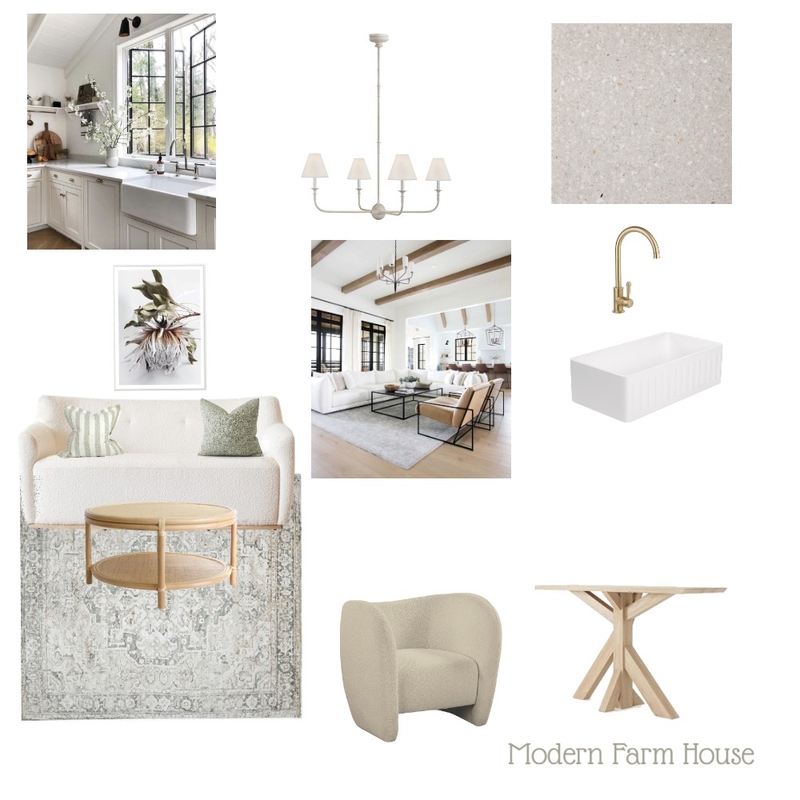 Modern Farm House Mood Board by Be Interiors & Styling on Style Sourcebook