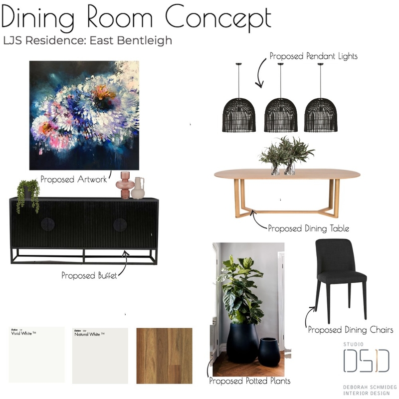 Dining Room Mood Board by Debschmideg on Style Sourcebook