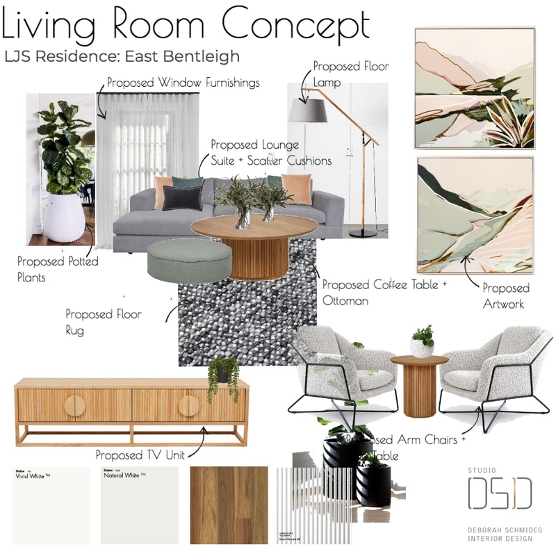 Living Room B Mood Board by Debschmideg on Style Sourcebook