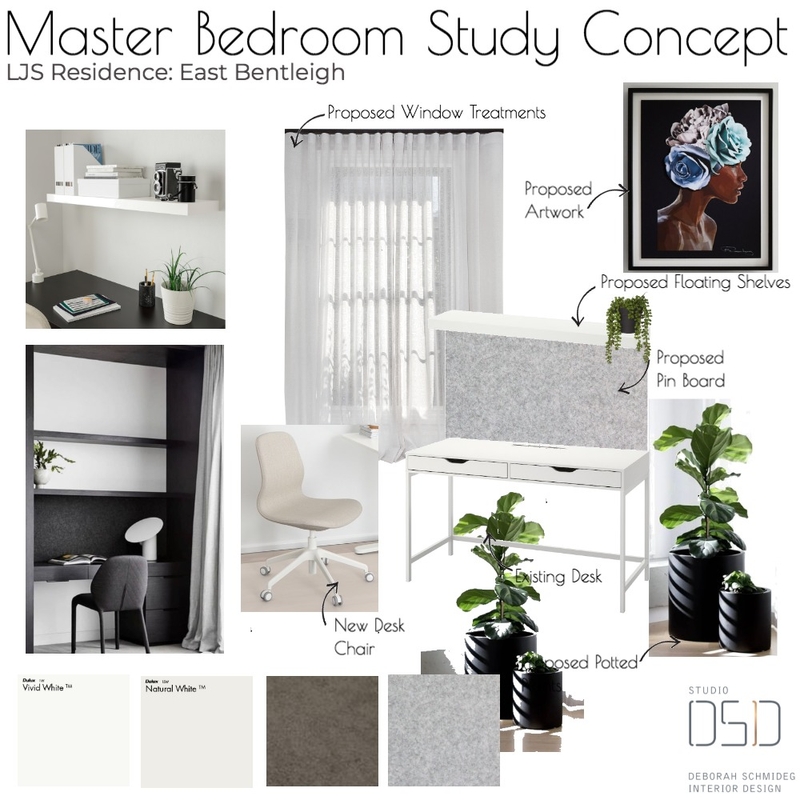 MasterBed Study Mood Board by Debschmideg on Style Sourcebook