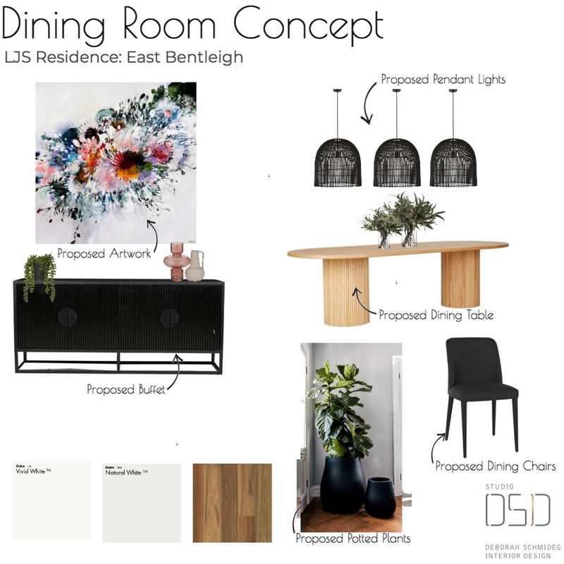 Dining Room Mood Board by Debschmideg on Style Sourcebook