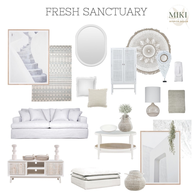 FRESH SANCTUARY Mood Board by MIKI INTERIOR DESIGN on Style Sourcebook