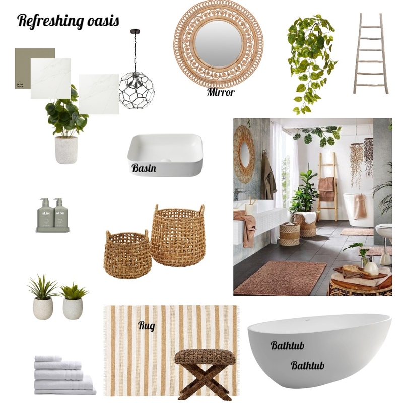 Bathroom Mood Board by Aminast on Style Sourcebook