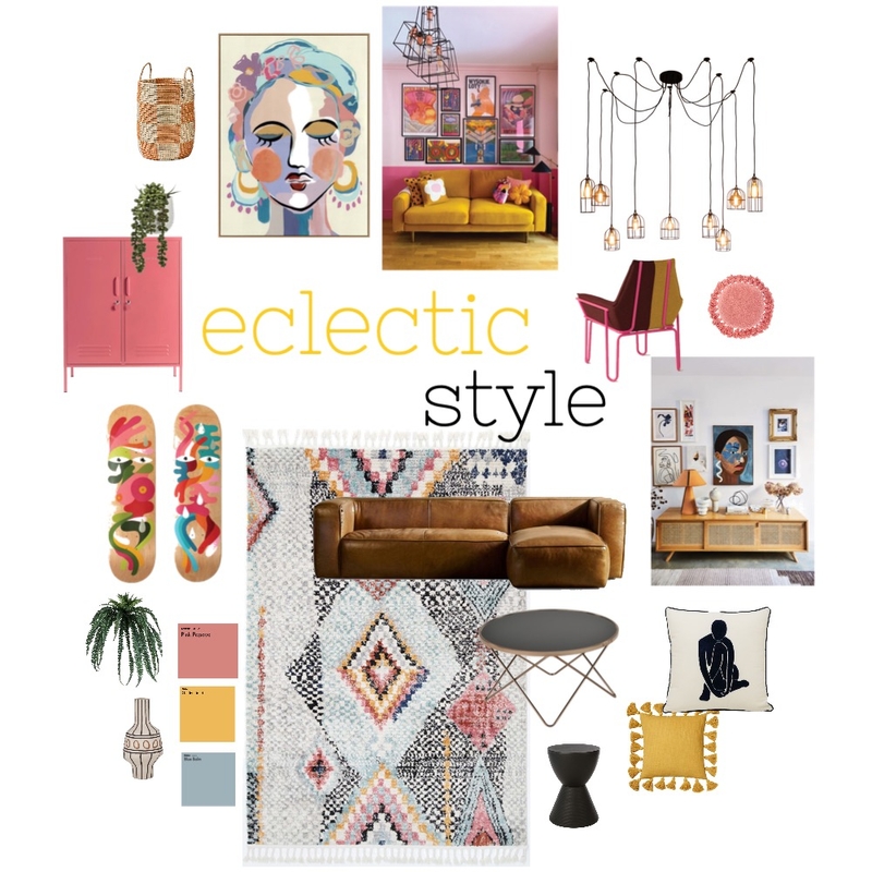 Eclectic Mood Board by Karli Scott on Style Sourcebook