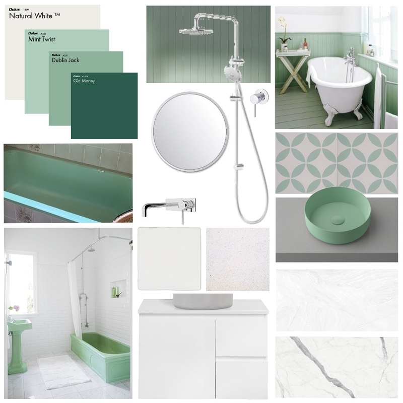Eulo St main bathroom Inso #2 Mood Board by brigid on Style Sourcebook