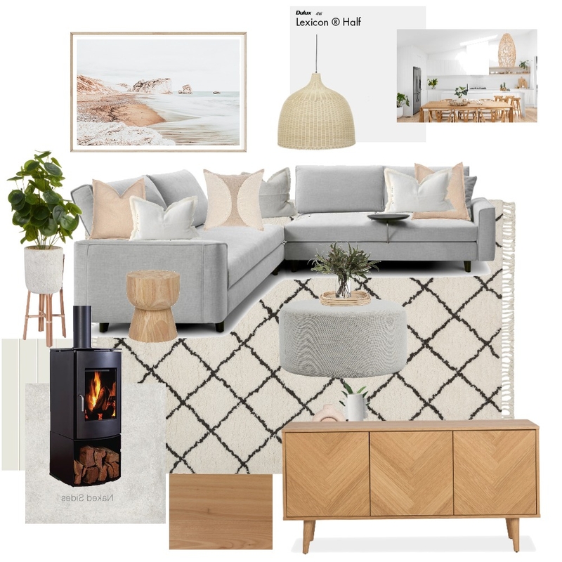 Earthy Modern Living Room Mood Board by Hails11 on Style Sourcebook