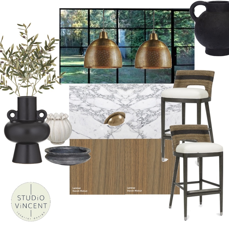 Kitchen Island Mood Board by Studio Vincent on Style Sourcebook