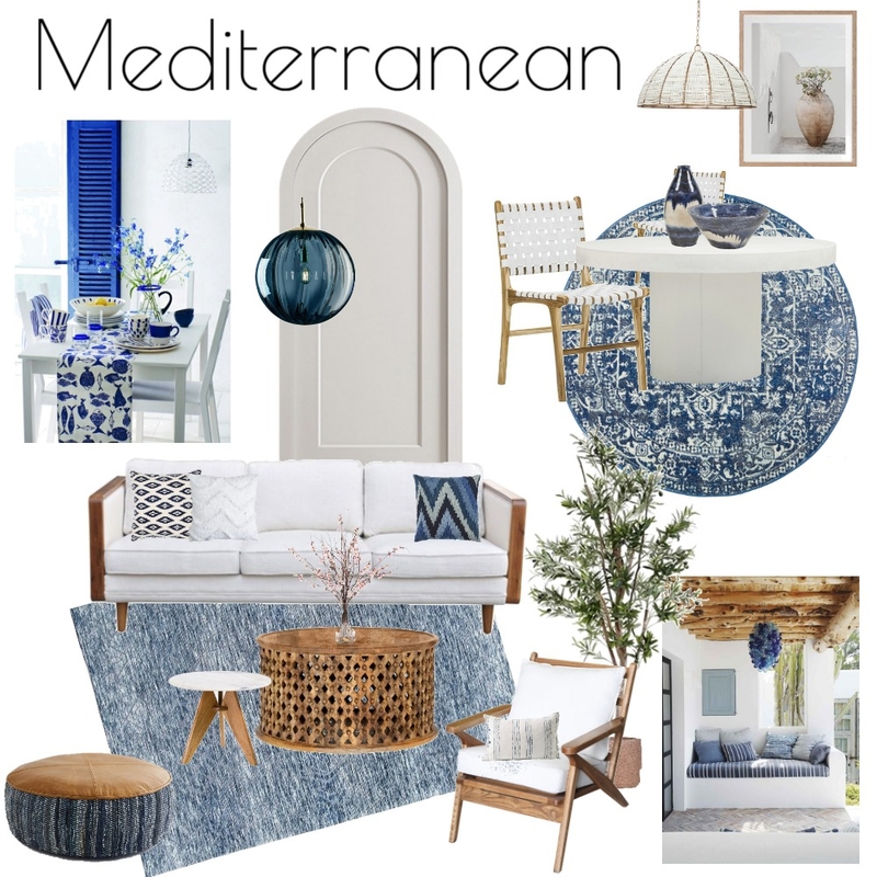 Mediterranean Mood Board by Lucey Lane Interiors on Style Sourcebook