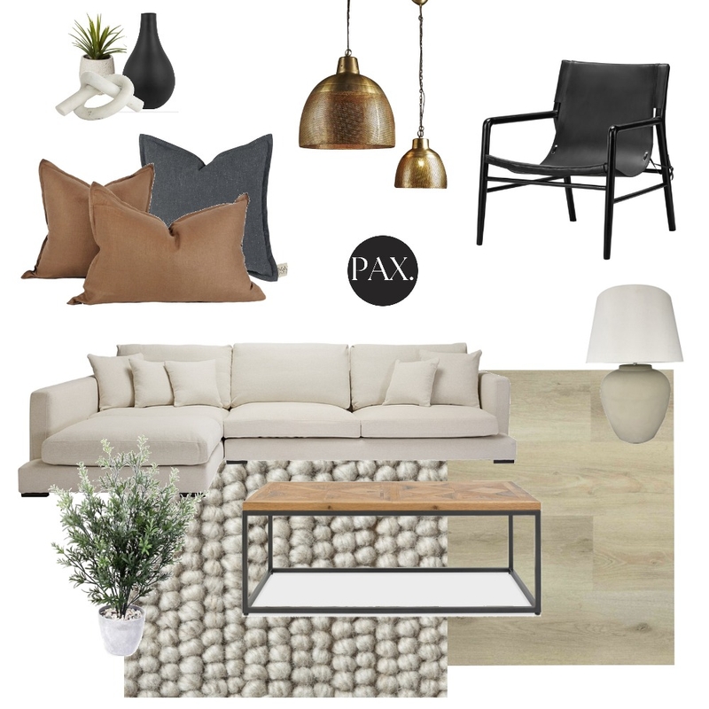 Living Room Mood Board by PAX Interior Design on Style Sourcebook
