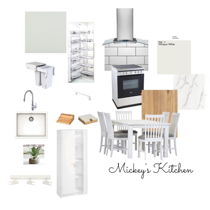 Mickey's Kitchen Mood Board by leoel6 on Style Sourcebook