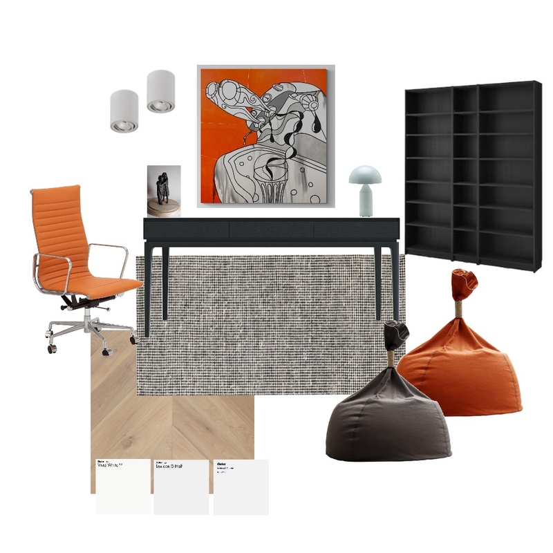 Study/ Home Office Mood Board by Pase & Co Designs on Style Sourcebook