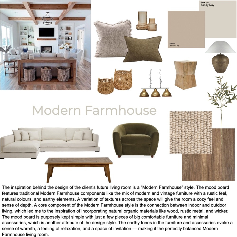 Mood Board - Farm House Mood Board by mmotta on Style Sourcebook