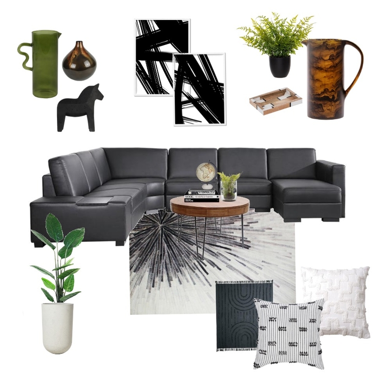 Modern Contemporary Living Room Mood Board by Elabana Property Styling on Style Sourcebook