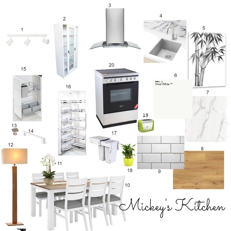 Mickey's Kitchen new Mood Board by leoel6 on Style Sourcebook