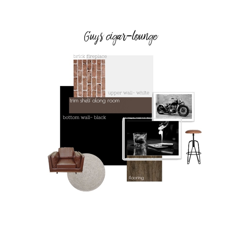 guys cigar lounge Mood Board by Intuitive Home on Style Sourcebook