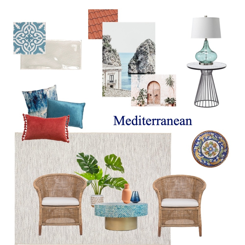 Mediterranean Living Mood Board by 4U2Suxeed on Style Sourcebook