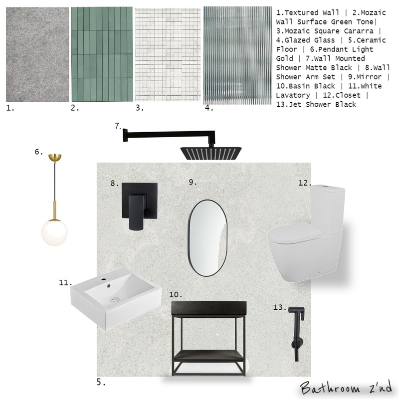 Bathroom 2nd Floor Mood Board by shania_aisyah on Style Sourcebook