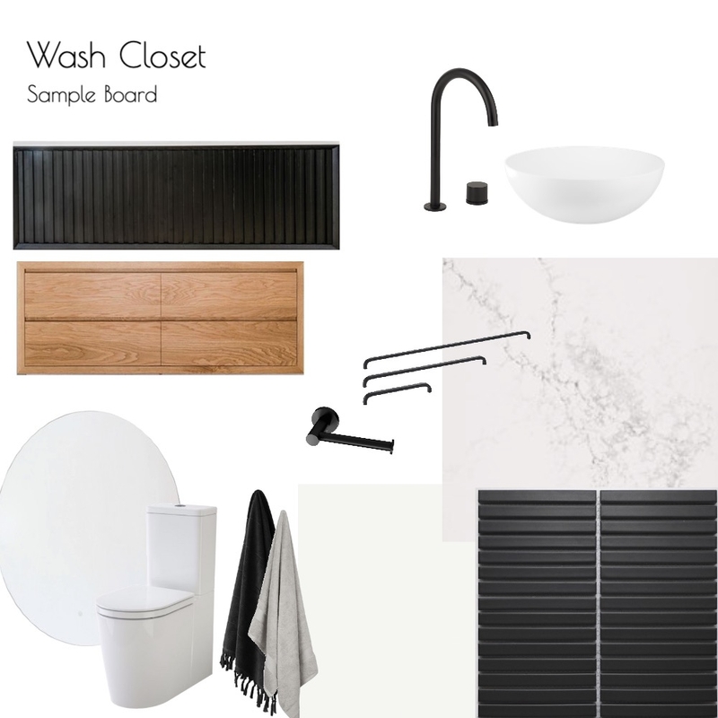 WASH CLOSET sample bpard Mood Board by olivia.wootton on Style Sourcebook