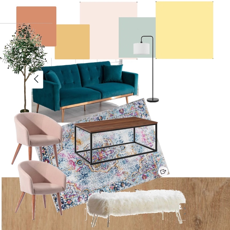 Airbnb Living Room Mood Board by shawnahollett on Style Sourcebook