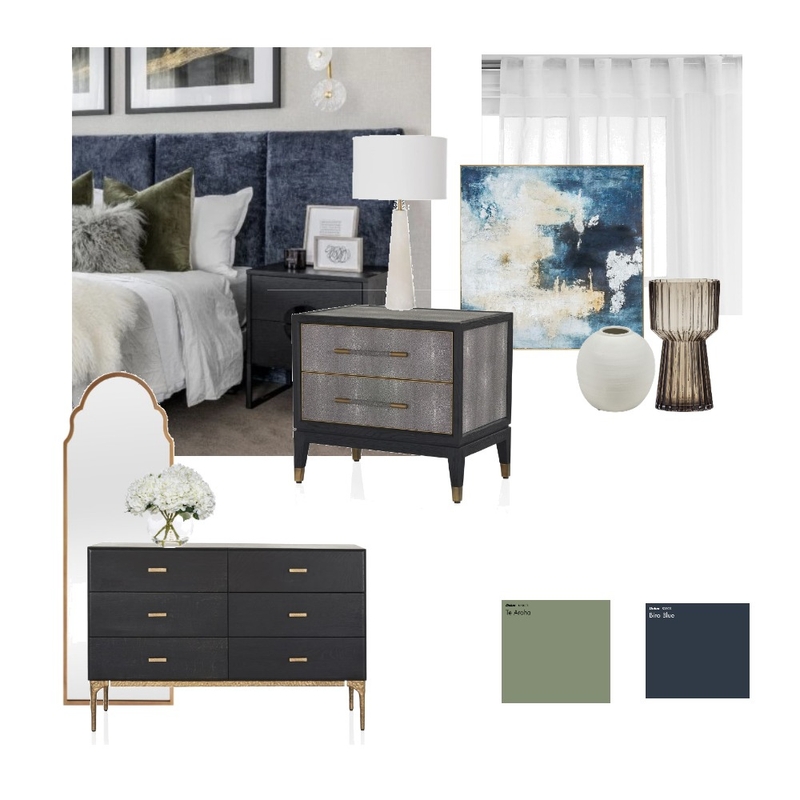 Carrie Bedroom Mood Board by Bobbie Mia Designs on Style Sourcebook