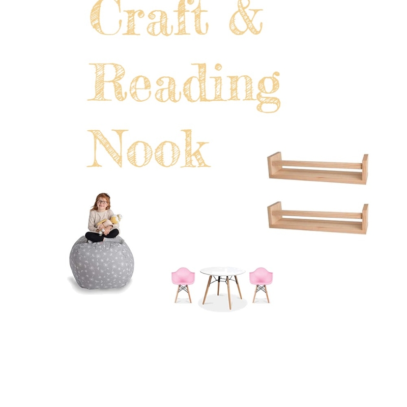 Reading Nook Craft Area Mood Board by proorganizer on Style Sourcebook