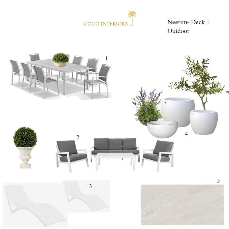 Neerim- Deck Outdoor Mood Board by Coco Interiors on Style Sourcebook