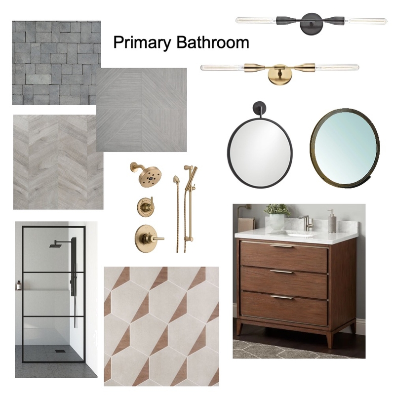 Barnes Bathroom Mood Board by Loft&Blush on Style Sourcebook