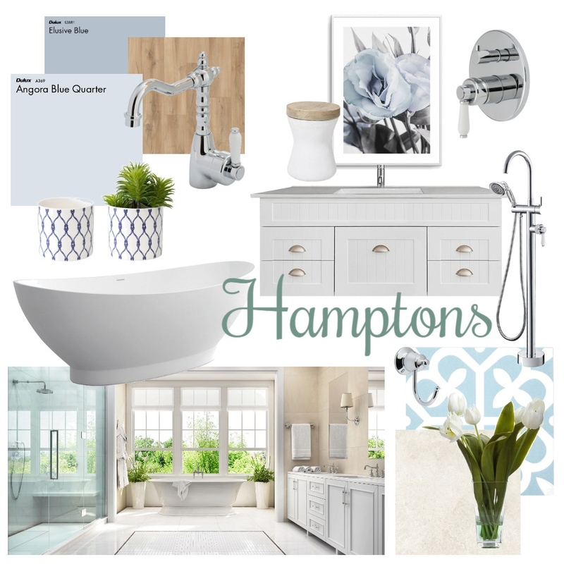 Hamptons Mood Board by CSugden on Style Sourcebook