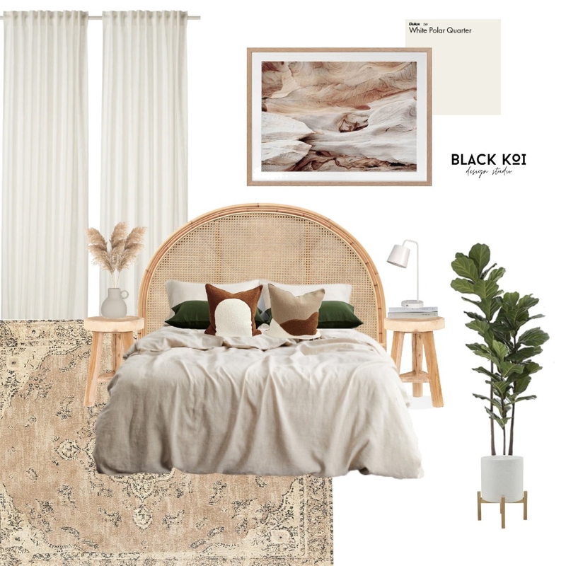 Mod 10  - Neutral Master Mood Board by Black Koi Design Studio on Style Sourcebook