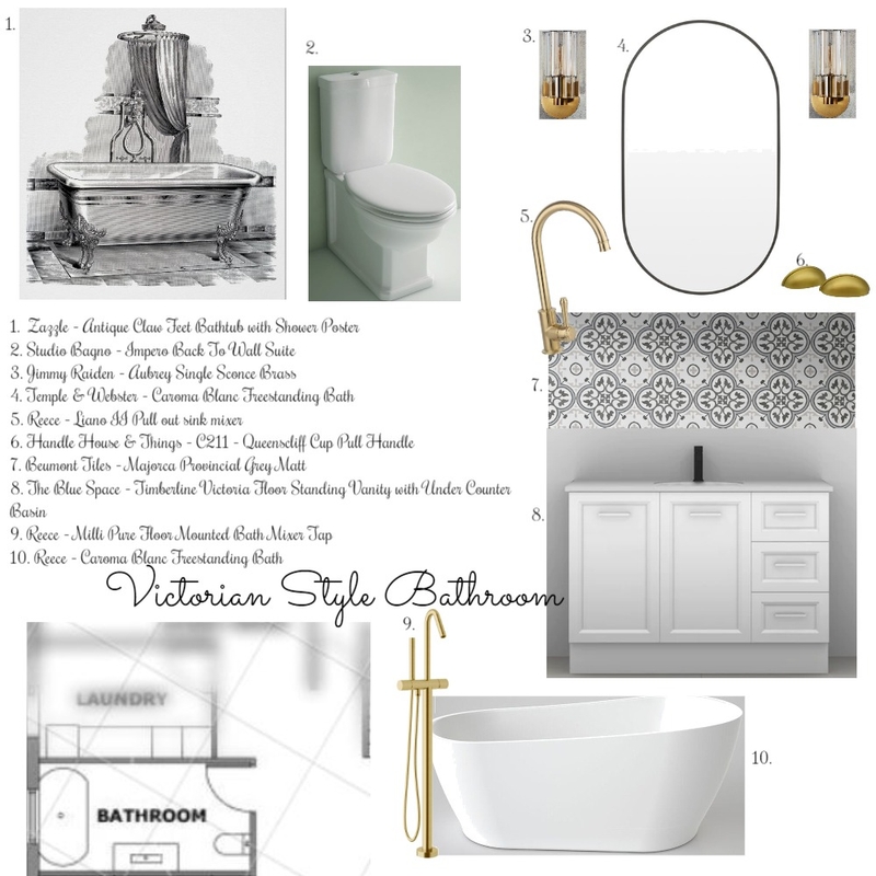 Optional Room - Bathroom Mood Board by Shani.Drioli on Style Sourcebook
