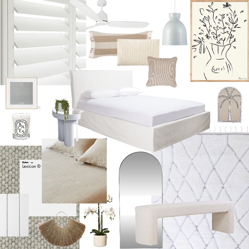 master bedroom design Mood Board by Chantelle Stanton on Style Sourcebook