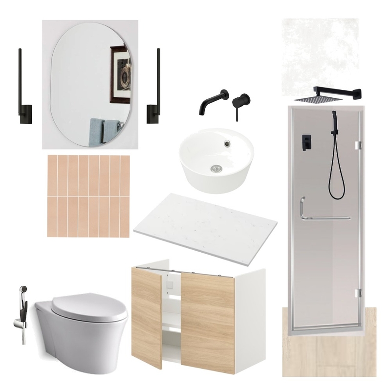 Full Bathroom_Sample Board Mood Board by AU Interiors on Style Sourcebook