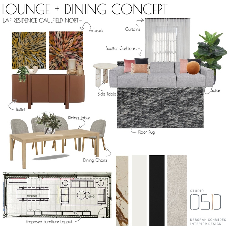 ALF Residence Lounge + Dining Mood Board by Debschmideg on Style Sourcebook