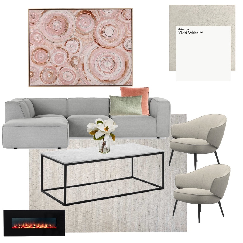 Living Mood Board by labros interiors on Style Sourcebook