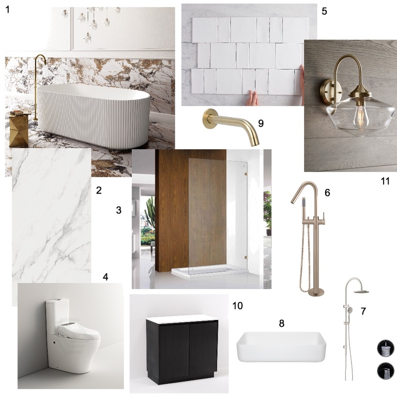 bathroom Mood Board by FreyaMcCullough on Style Sourcebook