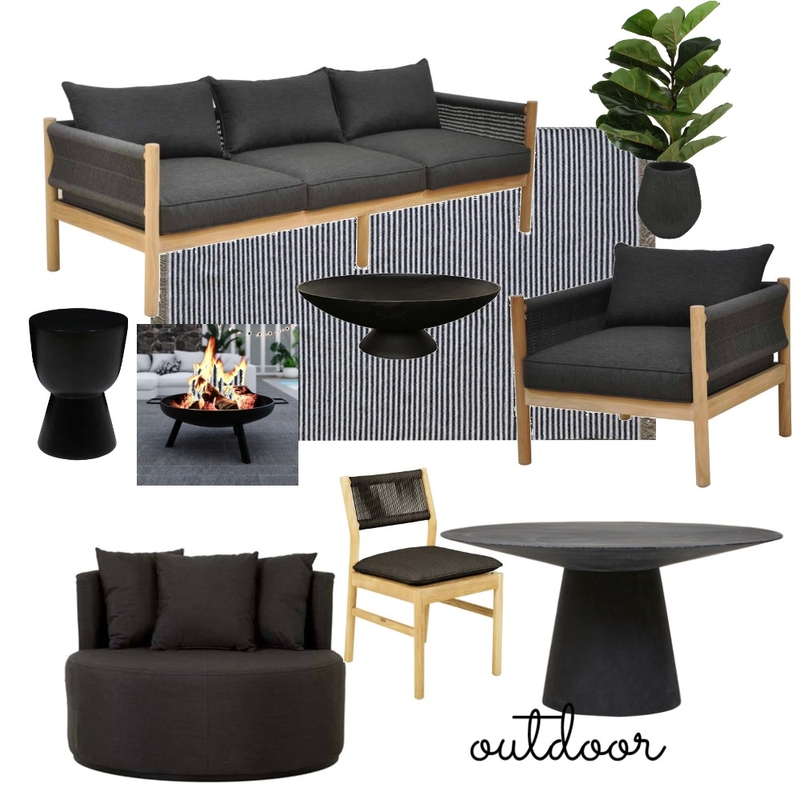 Springfield Road Outdoor - Black options Mood Board by Phillylyus on Style Sourcebook