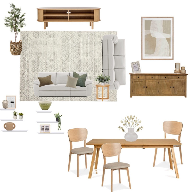 Cate Living/dining Inspo Mood Board by Amanda Lee Interiors on Style Sourcebook